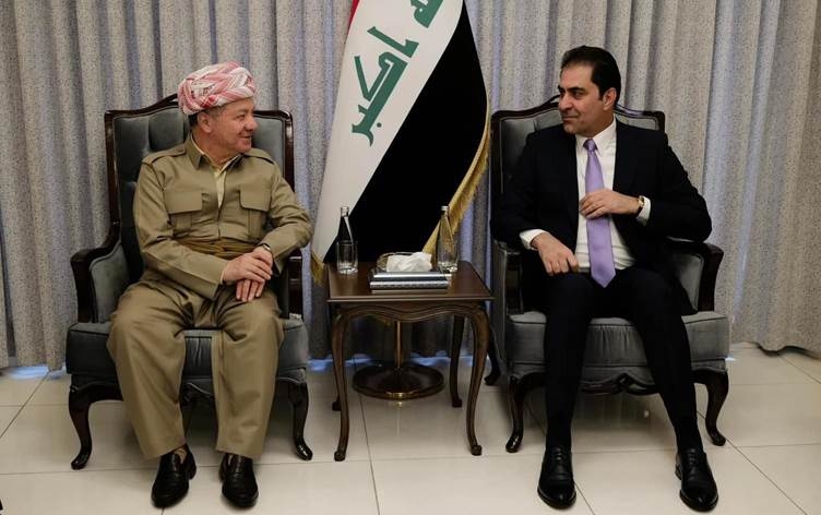 الرئيس مسعود بارزاني يؤكد خلال لقائه المندلاوي ضرورة أن يصبح الحوار أساساً لمعالجة الخلافات