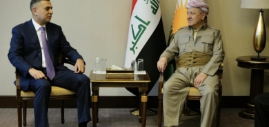 الرئيس بارزاني يستقبل محافظ البصرة