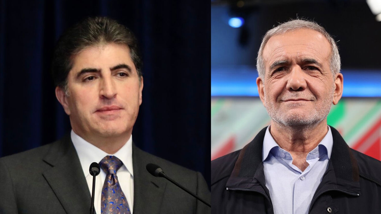 نيجيرفان بارزاني لبزشكيان: نتطلع لتنمية العلاقات التاريخية والصداقة واستمرارها