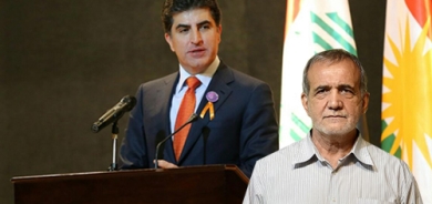 ســـەرۆکی هەرێمی کوردستان  نێچیرڤان بارزانی:   پیرۆزبایی لە مەسعود پزیشکیان، سەرۆککۆماری هەڵبژێردراوی نوێی ئێران ده‌كه‌م