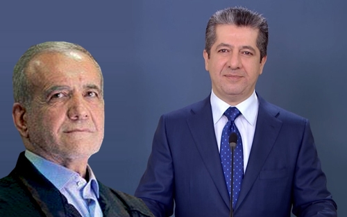 ســــەرۆکی حکومەتی هەرێمی کوردستان ، نامەیەکی پیرۆزبایی ئاراستەی  سەرۆکی هەڵبژێردراوی کۆماری ئیسلامی ئێران کرد .