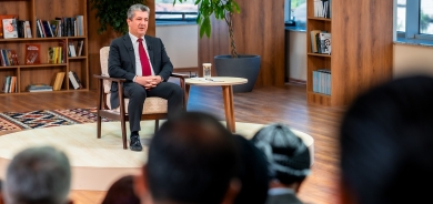 جلسة حوارية مفتوحة لرئيس حكومة إقليم كوردستان مع ممثلي فئات المجتمع بمحافظة السليمانية