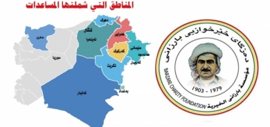 ‹بارزاني الخيرية› تنفذ خمسة مشاريع إنسانية كبرى خلال عيد الأضحى
