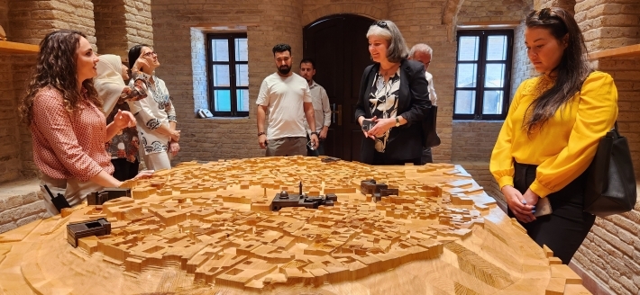 دعم مالي أمريكي لترميم حمام قلعة أربيل