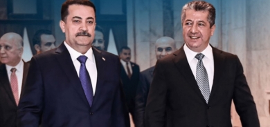 مسرور بارزاني يهاتف السوداني بخصوص رواتب البيشمركة والقوات الأمنية