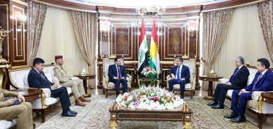 مسرور بارزاني وقاسم الأعرجي يبحثان مخرجات اجتماع مجلس الأمن الوطني