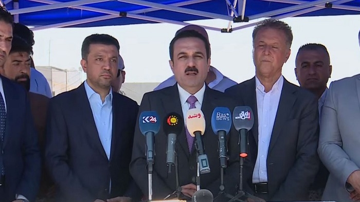 Governor of Erbil Lays Foundation Stone for 