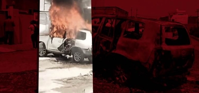 Silêmanî - Otomobîla Berpirsê PDKyê yê Şaxa Kelarê teqiya