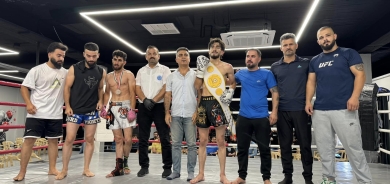 سیروانی هەڵەبجە پاڵەوانی كیك بۆكسینگی كوردستان بوو