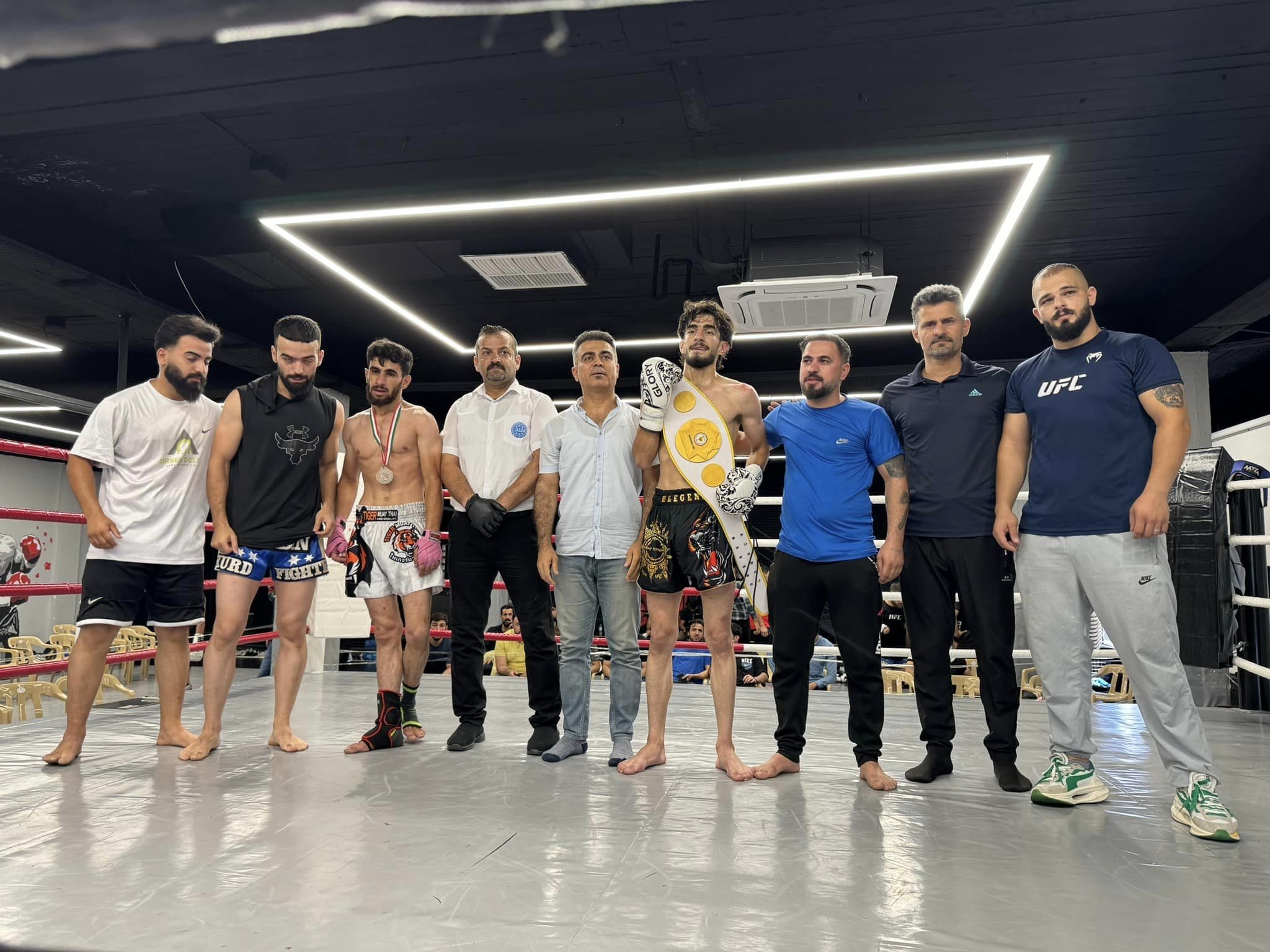 سیروانی هەڵەبجە پاڵەوانی كیك بۆكسینگی كوردستان بوو