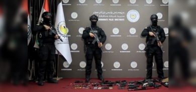 ضبط كميات من الأسلحة غير المرخصة في أربيل