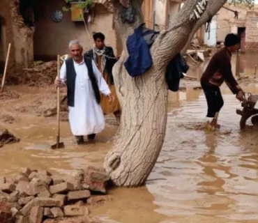 بارانێکی بەخوڕ و زریانی کوشندە لە ڕۆژهەڵاتی ئەفغانستان