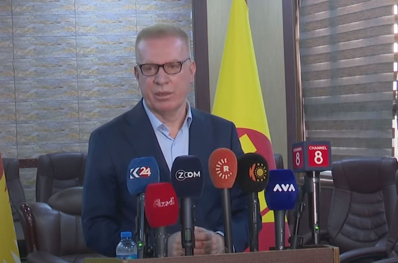 أكرم صالح: أصبح PKK كارثة كبيرة على إقليم كوردستان