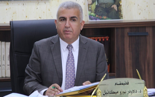 د.دلاوەر بوزو میكائیڵ  قائیمقامی قەزای ئاكرێ بۆ گوڵان:     سەرۆكی حكومەتی كوردستان بەردی بناغەی پڕۆژەیەكی ستراتیژی بە ناوی عەلوەی ئاكرێ دانا