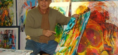 پێشانگەیەكی شێوەكاری تایبەت بە تابلۆكانی هونەرمەندی كۆچكردوو (عەلی لەتیف) كرایەوە