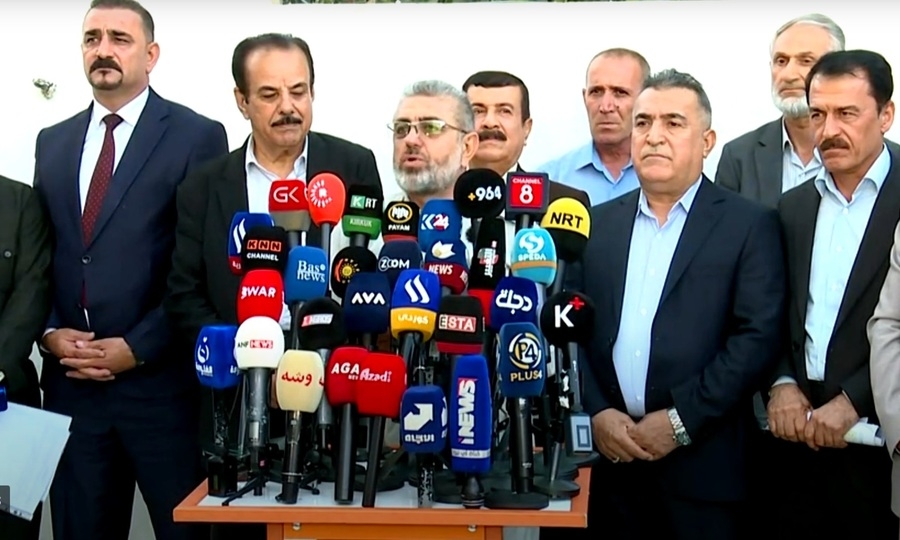 Aliyên Kurdî li Kerkûkê daxuyaniyeke hevbeş dan