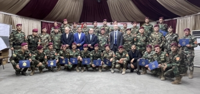 الولايات المتحدة تدرب ضباط البيشمركة على مكافحة الإرهاب