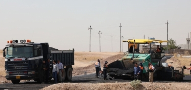 البدء بتنفيذ مشروع طريق مهم ضمن حدود العاصمة أربيل