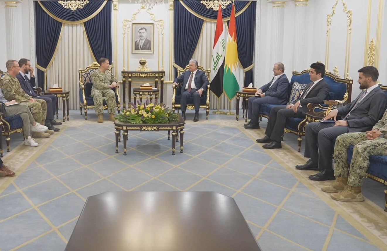 وزير داخلية كوردستان ونائب قائد القيادة المركزية الأمريكية يبحثان التهديدات الإرهابية في المنطقة