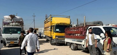 عودة 800 نازح من مخيم 