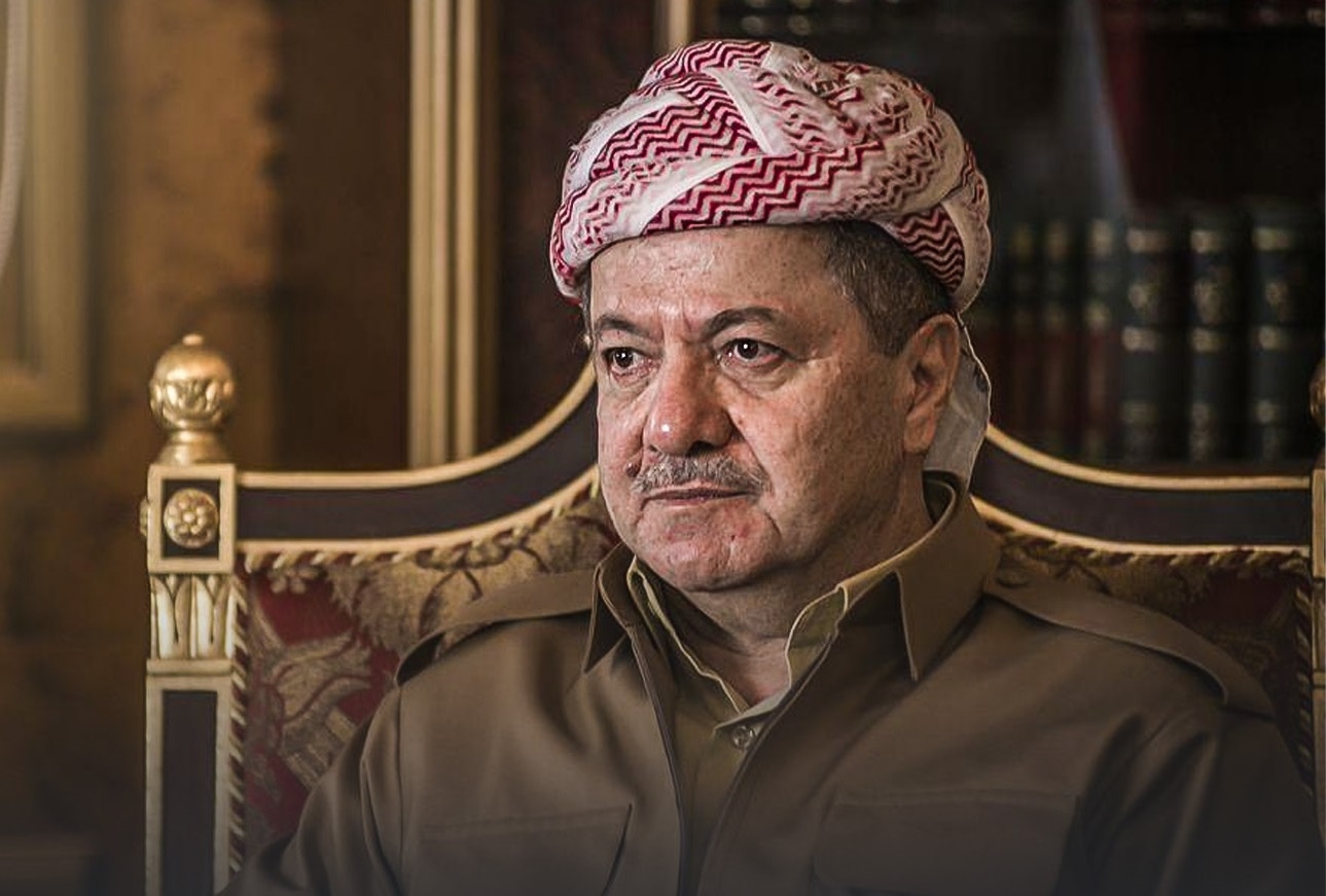 الرئيس بارزاني يعزي الشيخ نهرو الكسنزاني بوفاة أخيه