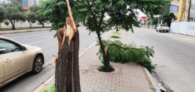 تتجاوز سرعتها 60 كم/ساعة.. تحذيرات من رياح عاتية في هذه المناطق من اقليم كوردستان