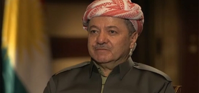 ســـــەرۆک بــــارزانـــــی سەرەخۆشی لە شێخ نەهرۆ کەسنەزانی دەکات