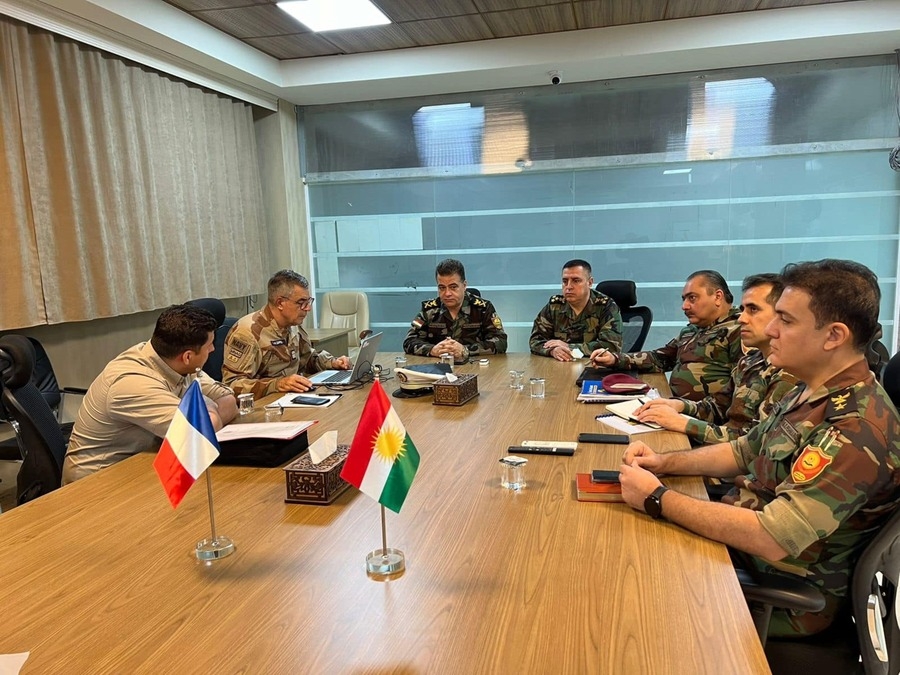 Piştîvaniyên Frenseyê bo hêzên pêşmerge berdewam dibin