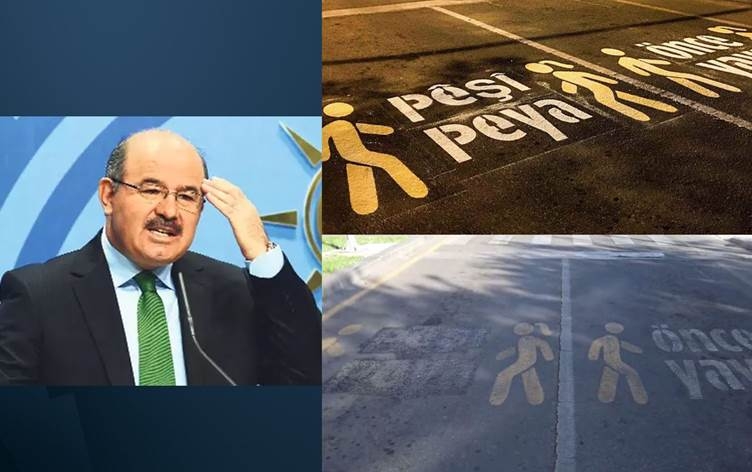 Wezîrê berê yê Tirkiyeyê: Jêbirîna nivîsên Kurdî dînîtî ye