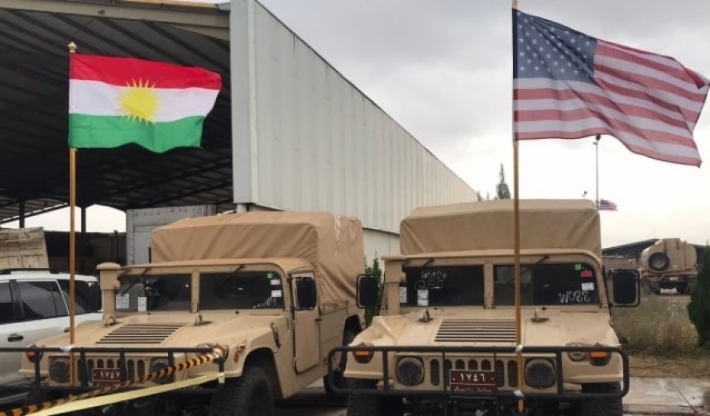 Amerîkayê hejmarek çekên giring radestî Pêşmerge kirin