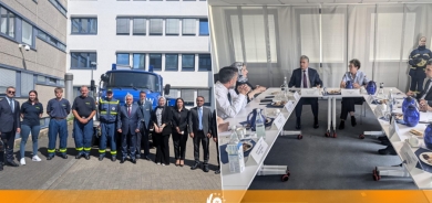 Wezîrê navxwe serdana ajanseke cîhanî ya Almanî kir