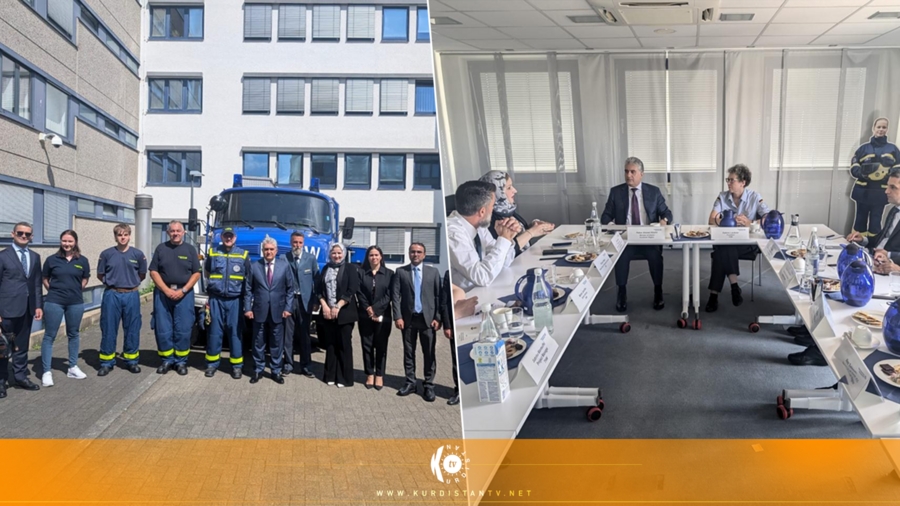 Wezîrê navxwe serdana ajanseke cîhanî ya Almanî kir