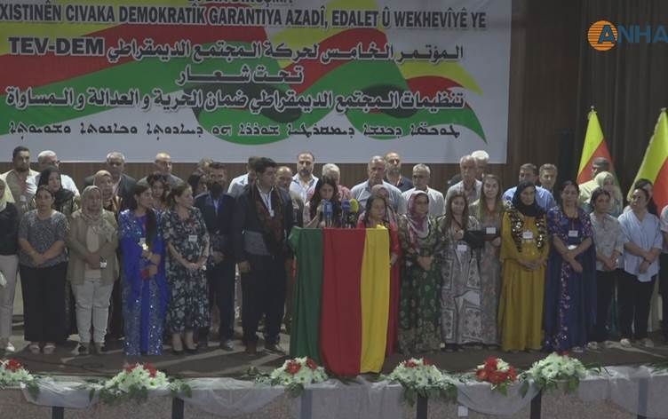 TEV-DEMê kongreya xwe li dar xist: Hevserokên nû hatin hilbijartin