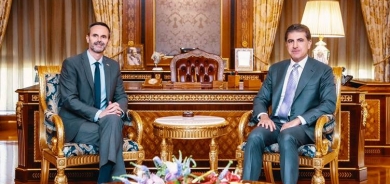 نيجيرفان بارزاني يستقبل القنصل العام الهولندي في اقليم كوردستان