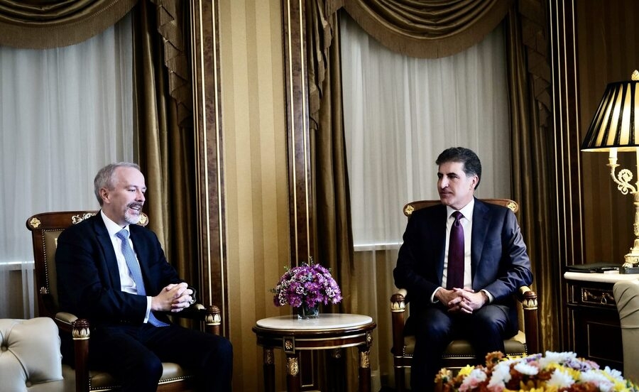 Serokê herêma Kurdistanê pêşwaziya Konsulusê nû yê giştî yê Amerîkayê li herêma Kurdistanê  kir