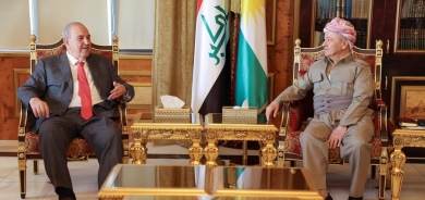 Serok Barzanî û Eyad Elawî behsa rewşa Îraqê kirin