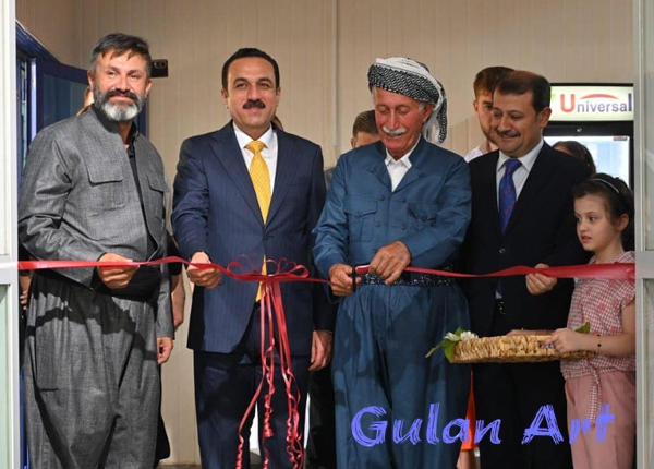 بەبۆنەی 16ی ئاب پێشانگەیەكی هونەری بەناوی (سەرۆك) كرایەوە