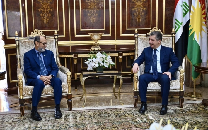 Serokê Hikûmeta Herêma Kurdistanê pêşwazî li Balyozê Bangledeşê li Iraqê kir