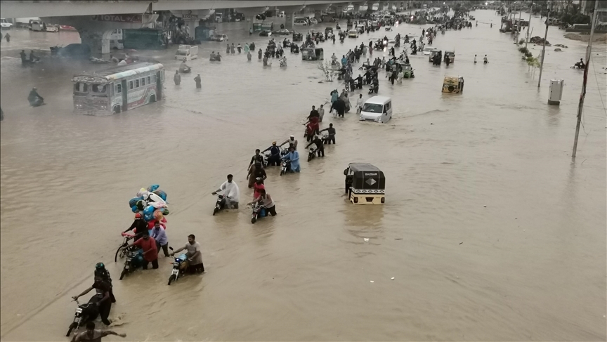 بەهۆی لافاو لە پاکستان؛ ٢٠٩ کەس گیانیان لەدەستدا