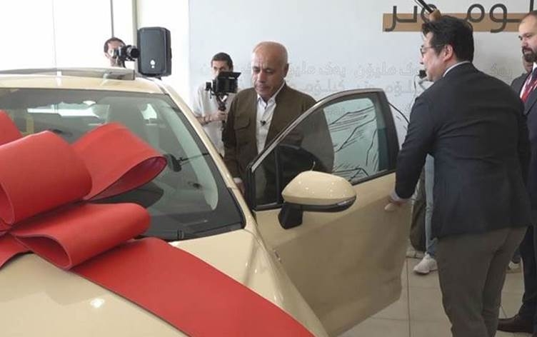 Toyotayê ajokarê Kurd xelat kir: 1 milyon kîlometre!