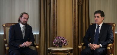 سه‌رۆكى هه‌رێمى كوردستان پێشوازى له‌ كونسوڵى گشتيى نوێى به‌ريتانيا كرد