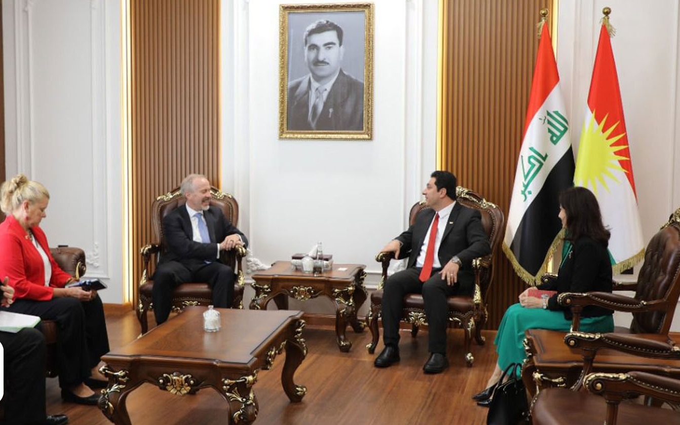 القنصل الأميركي بأربيل: سنبقى داعمين ومساندين لإقليم كوردستان