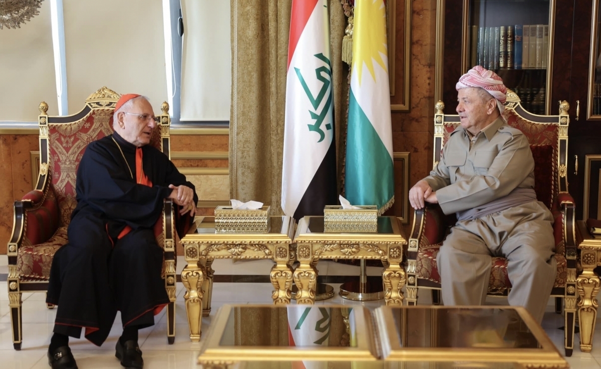 President Masoud Barzani Meets with Patriarch Sako to Discuss Christian Community's Rights and Security