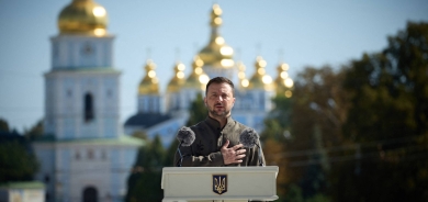 زيلينسكي في ذكرى الاستقلال: الحرب عادت إلى روسيا