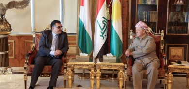 President Masoud Barzani Meets with Jordanian Minister to Discuss Regional Stability and Cooperation