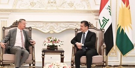 رئيس حكومة إقليم كوردستان يستقبل القنصل العام الألماني  لدى  الإقليم