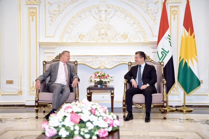 Serokê Hikûmetê pêşwaziya Konsulê Giştî yê Almanyayê kir