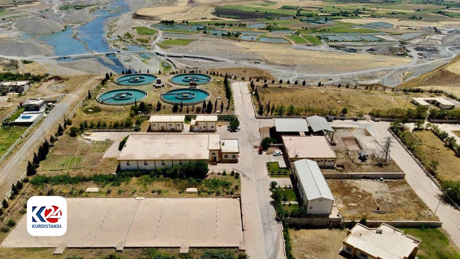 Ji ber girtina ava Zêyê Biçûk ji aliyê Îranê ve, şêniyên Qeladizê bê av mane