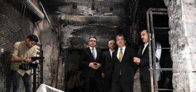 Parêzgarê Hewlêrê: Serokwezîrê Herêma Kurdistanê dê diyariyekê pêşkêşî zirardîtiyên Sûka Qeyseriya Hewlêrê bike