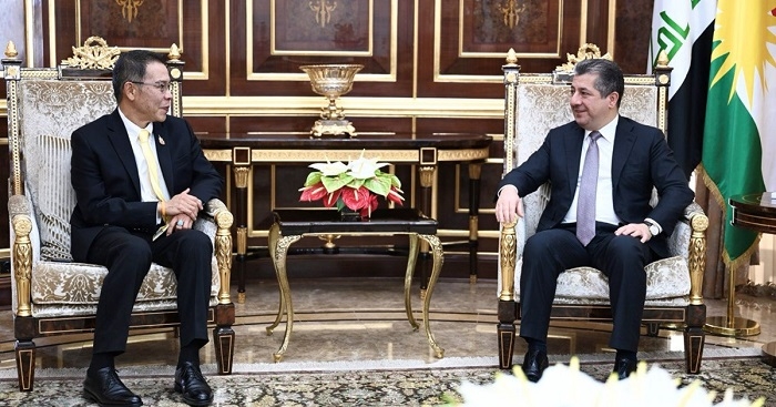 KRG Prime Minister Meets with the Ambassador of Thailand